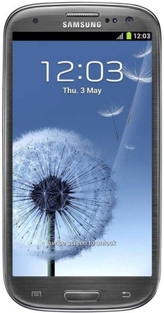 Смартфон Samsung Galaxy S3 GT-I9300 16Gb Titanium grey - Дербент
